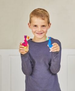 Plus-plus tube neon 100 stuks, neon, bouwspeelgoed, 100 stuks, creatief speelgoed, plus-plus, wonderzolder.nl