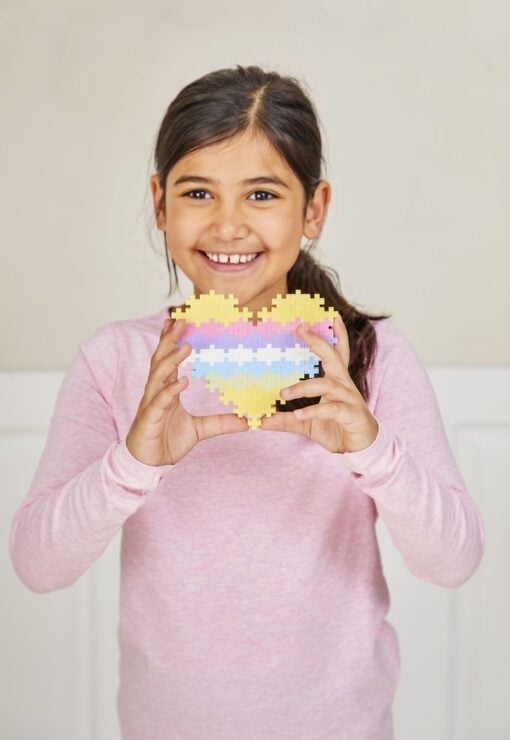 Plus-plus tube pastel 100 stuks, pastel, bouwspeelgoed, 100 stuks, creatief speelgoed, plus-plus, wonderzolder.nl