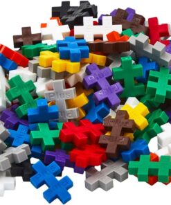 Plus-plus tube basic 100 stuks, basiskleuren, basis, basissteentjes, bouwspeelgoed, 100 stuks, creatief speelgoed, plus-plus, wonderzolder.nl