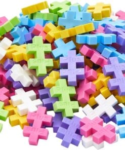 Plus-plus tube pastel 100 stuks, pastel, bouwspeelgoed, 100 stuks, creatief speelgoed, plus-plus, wonderzolder.nl