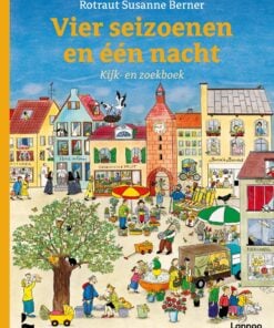 Vier seizoenen en een nacht, kijkboek, zoekboek, prentenboek, kinderboek, wonderzolder.nl