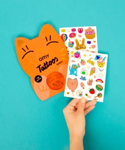 OMY tattoos kawaii, tattoos, kawaii, plakstickers, omy, wonderzolder.nl