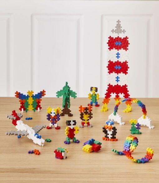 Plus-plus tube basic 100 stuks, basiskleuren, basis, basissteentjes, bouwspeelgoed, 100 stuks, creatief speelgoed, plus-plus, wonderzolder.nl