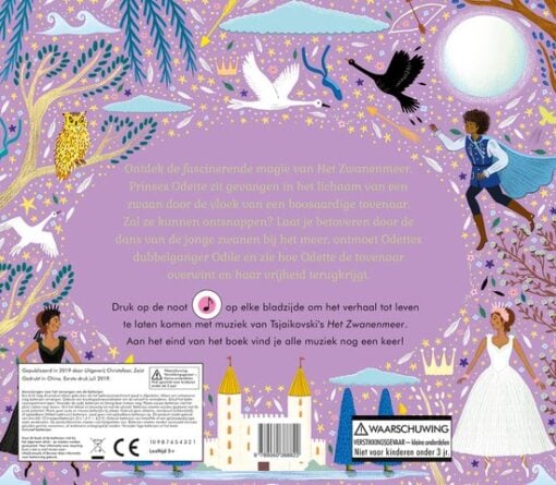 Verhalen orkest het Zwanenmeer, verhalen orkest, zwanenmeer, voorleesboek, muziekboek, klassieke muziek, Tsjaikovski, prentenboek, wonderzolder.nl