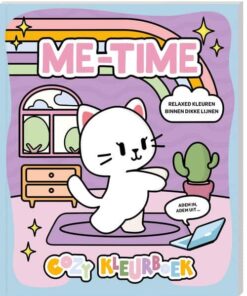 Cozy kleurboek me time, kleuren, tekenen, volwassenen, kinderen, creatief, interstat, wonderzolder.nl