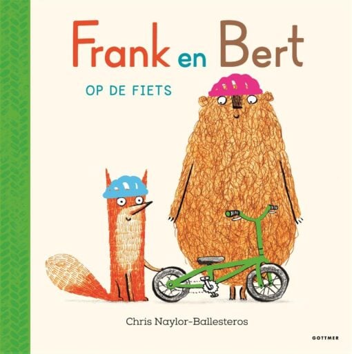Frank en Bert op de fiets, prentenboek, voorleesboek, frank en bert, fietsen, wonderzolder.nl