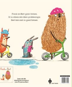 Frank en Bert op de fiets, prentenboek, voorleesboek, frank en bert, fietsen, wonderzolder.nl