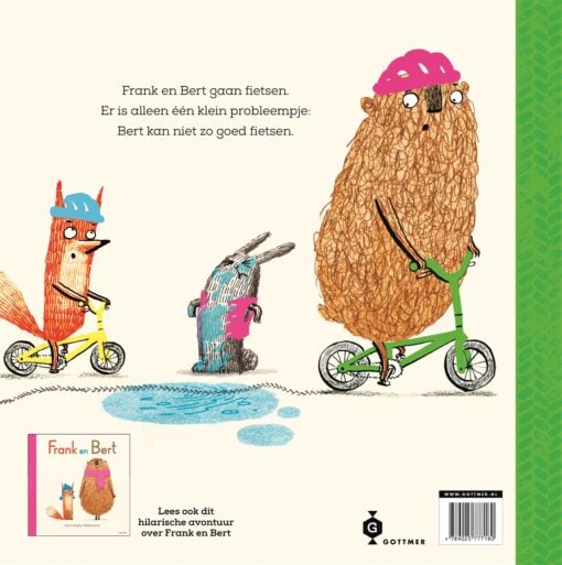 Frank en Bert op de fiets, prentenboek, voorleesboek, frank en bert, fietsen, wonderzolder.nl