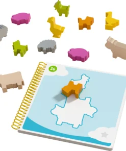 Haba Logic Games Bao's cloudland, logic game, smartgame, boa's cloudland, haba, wonderzolder.nl