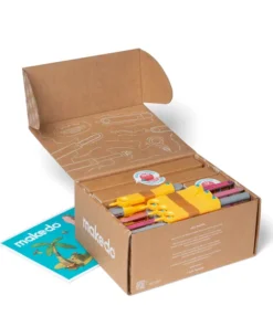 Makedo invent set, makedo, bouwen, karton, schroeven, recycle, wonderzolder.nl