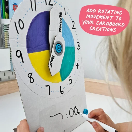 Makedo Roto Ring, bouwen met karton, educatief, gerecyled, makedo, wonderzolder.nl