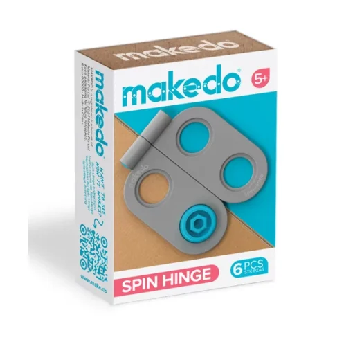 Makedo Spin Hinge, bouwen met karton, educatief, gerecyled, scharnier, makedo, wonderzolder.nl