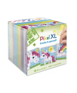 Pixel XL eenhoorn, Pixelhobby, pixel, eenhoorn, unicorn, creatief, knutselen, wonderzolder.nl