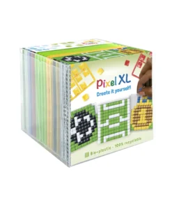 Pixel XL voetbal, Pixelhobby, pixel, voetbal, sport, creatief, knutselen, wonderzolder.nl