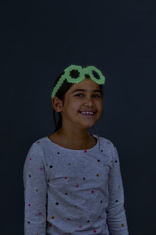plus-plus glow 300 stuks, bouwstenen, bouwspeelgoed, educatief speelgoed, 300 stuks, glow, glow in de dark, plus-plus, wonderzolder.nl
