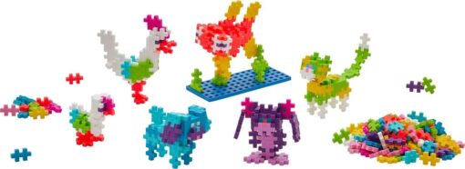 Plus-Plus learn to build pets, bouwstenen, bouwspeelgoed, pets, dieren, bouwpakket, educatief speelgoed, creatief speelgoed, duurzaam, plus-plus, wonderzolder.nl