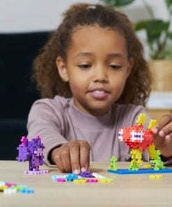 Plus-Plus learn to build pets, bouwstenen, bouwspeelgoed, pets, dieren, bouwpakket, educatief speelgoed, creatief speelgoed, duurzaam, plus-plus, wonderzolder.nl