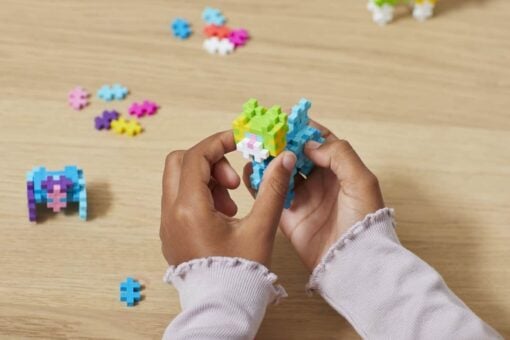 Plus-Plus learn to build pets, bouwstenen, bouwspeelgoed, pets, dieren, bouwpakket, educatief speelgoed, creatief speelgoed, duurzaam, plus-plus, wonderzolder.nl