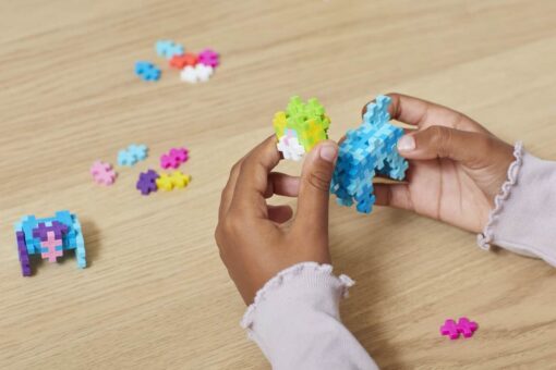 Plus-Plus learn to build pets, bouwstenen, bouwspeelgoed, pets, dieren, bouwpakket, educatief speelgoed, creatief speelgoed, duurzaam, plus-plus, wonderzolder.nl