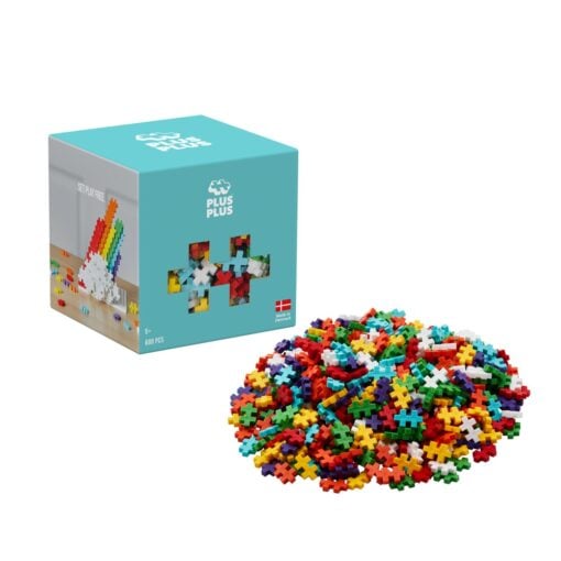 Plus-Plus regenboog 600 stuks, bouwstenen, bouwspeelgoed, educatief speelgoed, creatief speelgoed, regenboog, rainbow, plus-plus, 600 stuks, wonderzolder.nl