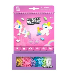 Plus-plus activity pad fairy thale, bouwspeelgoed, activity pad, fairy tale, unicorn, sprookjes, bouwsteentjes, plus-plus, wonderzolder.nl