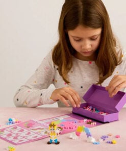 Plus-plus activity pad fairy thale, bouwspeelgoed, activity pad, fairy tale, unicorn, sprookjes, bouwsteentjes, plus-plus, wonderzolder.nl