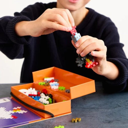 Plus-plus activity pad ruimte, bouwspeelgoed, activity pad, ruimte, raket, planeet, bouwsteentjes, plus-plus, wonderzolder.nl
