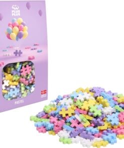 Plus-Plus pastel 300 stuks, pastel, kleuren, bouwstenen, bouwspeelgoed, educatief speelgoed, 300 stuks, plus-plus, wonderzolder.nl