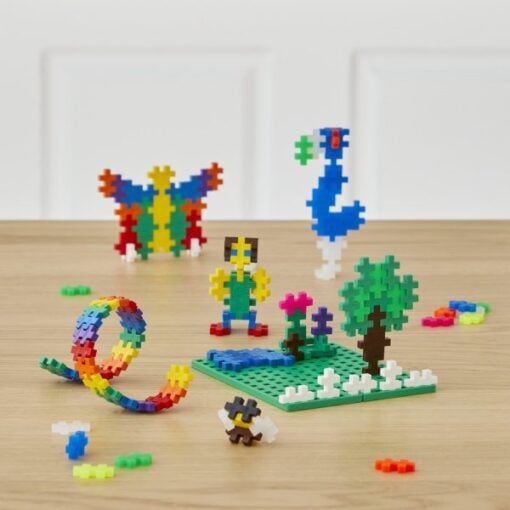 Plus-Plus reiskoffer basic, bouwstenen, 600 stuks, basic, reiskoffer, bouwspeelgoed, educatief speelgoed, plus-plus, wonderzolder.nl