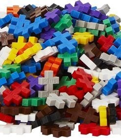 Plus-Plus reiskoffer basic, bouwstenen, 600 stuks, basic, reiskoffer, bouwspeelgoed, educatief speelgoed, plus-plus, wonderzolder.nl