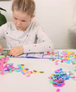 Plus-Plus learn to build unicorn, bouwstenen, bouwspeelgoed, unicorn, eenhoorn, bouwpakket, educatief speelgoed, creatief speelgoed, duurzaam, plus-plus, wonderzolder.nl