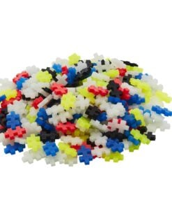 plus-plus glow 300 stuks, bouwstenen, bouwspeelgoed, educatief speelgoed, 300 stuks, glow, glow in de dark, plus-plus, wonderzolder.nl
