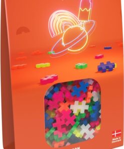 plus-plus neon 300 stuks, bouwstenen, bouwspeelgoed, educatief speelgoed, 300 stuks, neon, plus-plus, wonderzolder.nl