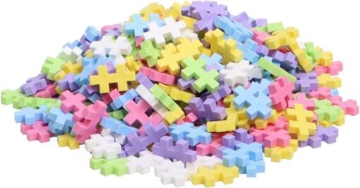 Plus-Plus pastel 300 stuks, pastel, kleuren, bouwstenen, bouwspeelgoed, educatief speelgoed, 300 stuks, plus-plus, wonderzolder.nl