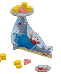 Haba Robbi Gelato, spel, kinderspel, behendigheisspel, concentratie, robbi gelato, ijsjes, haba, wonderzolder.nl