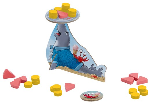 Haba Robbi Gelato, spel, kinderspel, behendigheisspel, concentratie, robbi gelato, ijsjes, haba, wonderzolder.nl