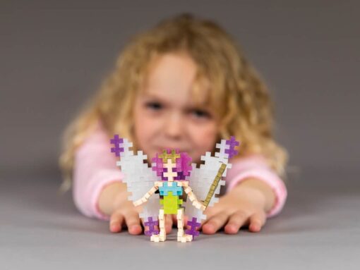Plus-Plus tube fee, 100 stuks, bouwstenen, bouwspeelgoed, educatief speelgoed, creatief speelgoed, knutselen, fee, plus-plus, wonderzolder.nl