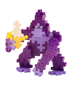 Plus-plus tube gorilla 100 stuks, gorilla, jungle, wilde dieren, bouwspeelgoed, 100 stuks, creatief speelgoed, plus-plus, wonderzolder.nl