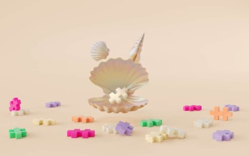 Plus-Plus tube pearl, 240 stuks, bouwstenen, bouwspeelgoed, educatief speelgoed, creatief speelgoed, duurzaam, plus-plus, wonderzolder.nl