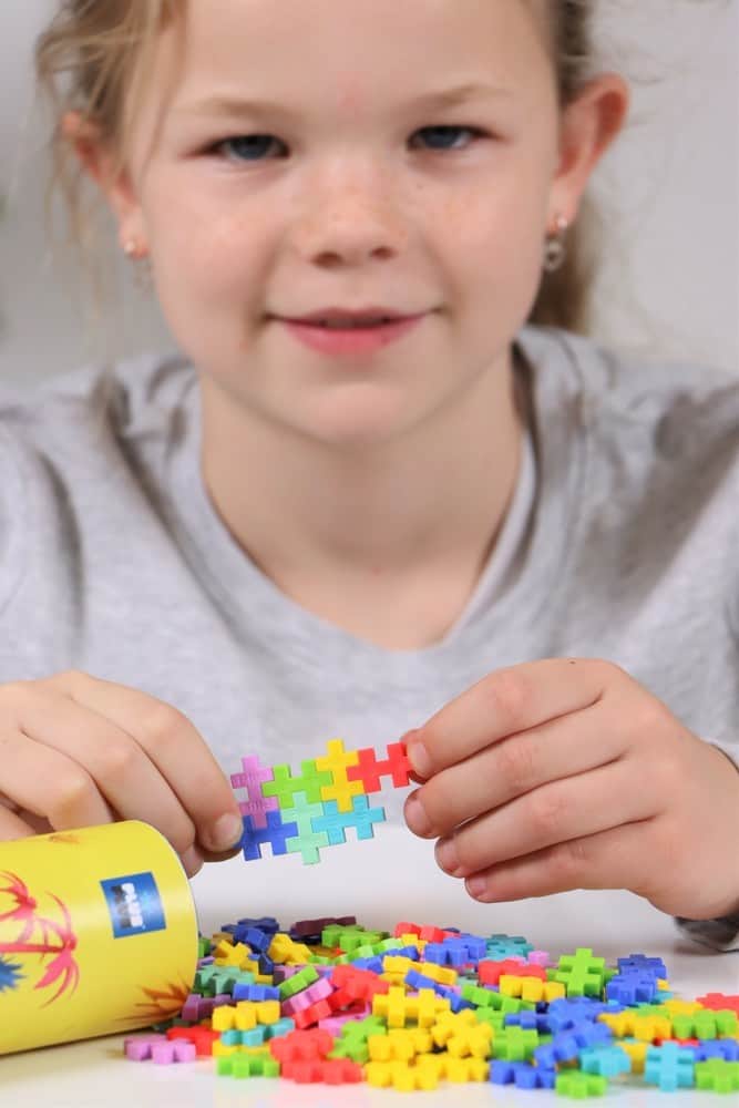 Plus-Plus tube tropical, 240 stuks, bouwstenen, bouwspeelgoed, educatief speelgoed, creatief speelgoed, duurzaam, plus-plus, wonderzolder.nl