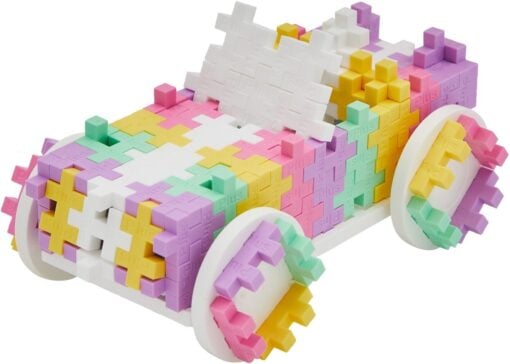 Plus-Plus tube snoep 200 stuks, candy car, snoep, candy, auto, bouwen, bouwstenen, tube, 200 stuks, plus-plus, wonderzolder.nl