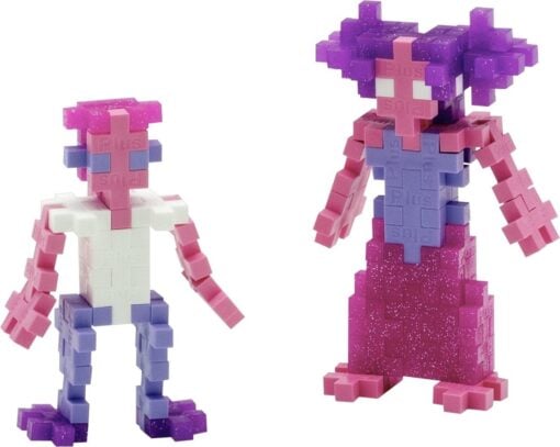Plus-Plus tube glitter 240 stuks, bouwsteentjes, glitter, paars, purple, bouwen, educatief speelgoed, plus-plus, wonderzolder.nl
