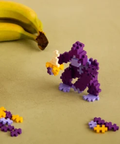 Plus-plus tube gorilla 100 stuks, gorilla, jungle, wilde dieren, bouwspeelgoed, 100 stuks, creatief speelgoed, plus-plus, wonderzolder.nl