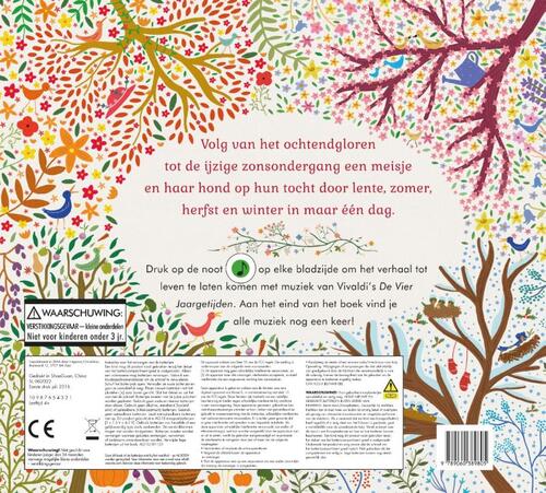 Verhalen orkest de vier jaargetijden, verhalen orkest, klassieke muziek, prentenboek, voorleesboek, vier jaargetijden, herfst, winter, lente, zomer, christofoor, wonderzolder.nl