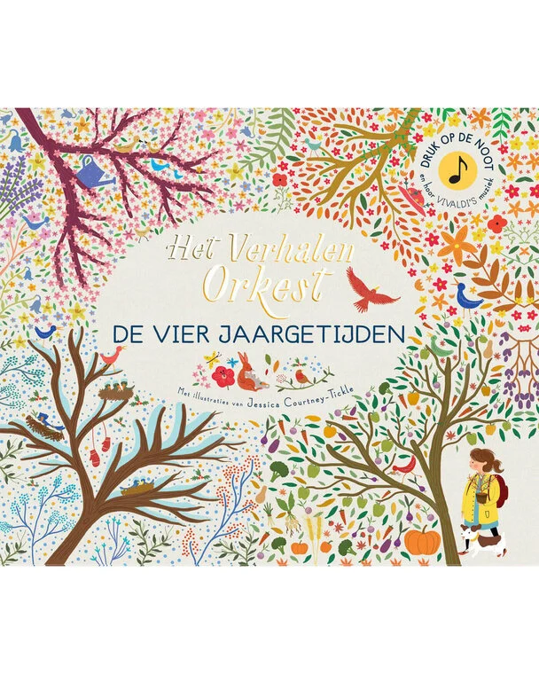 Verhalen orkest de vier jaargetijden, verhalen orkest, klassieke muziek, prentenboek, voorleesboek, vier jaargetijden, herfst, winter, lente, zomer, christofoor, wonderzolder.nl