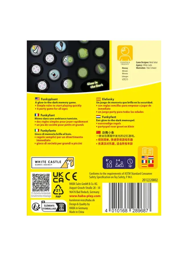 Haba Funkyphant De Wonderzolder partyspel