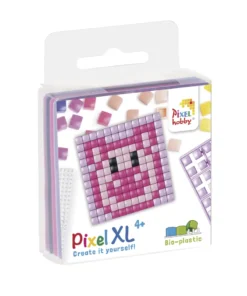 Pixelhobby XL Funpack varken, Pixel XL, Pixel, knutselen, creatief, varken, pixelhobby, wonderzolder.nl