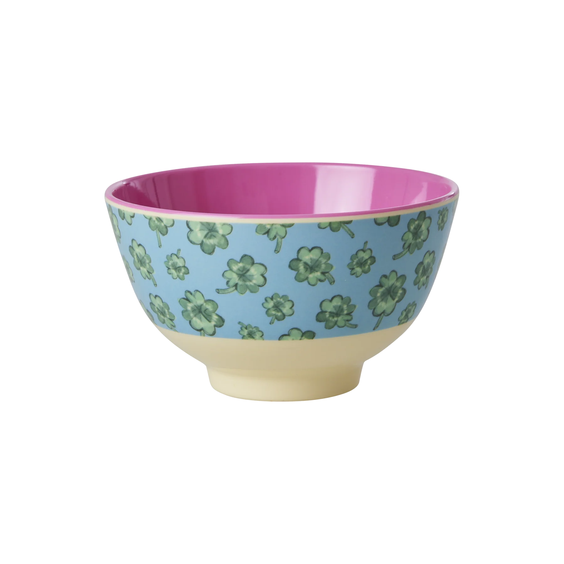 RICE kommetje Good Luck, melamine, kinderservies, kommetje, good luck, klavertje vier, rice, wonderzolder.nl