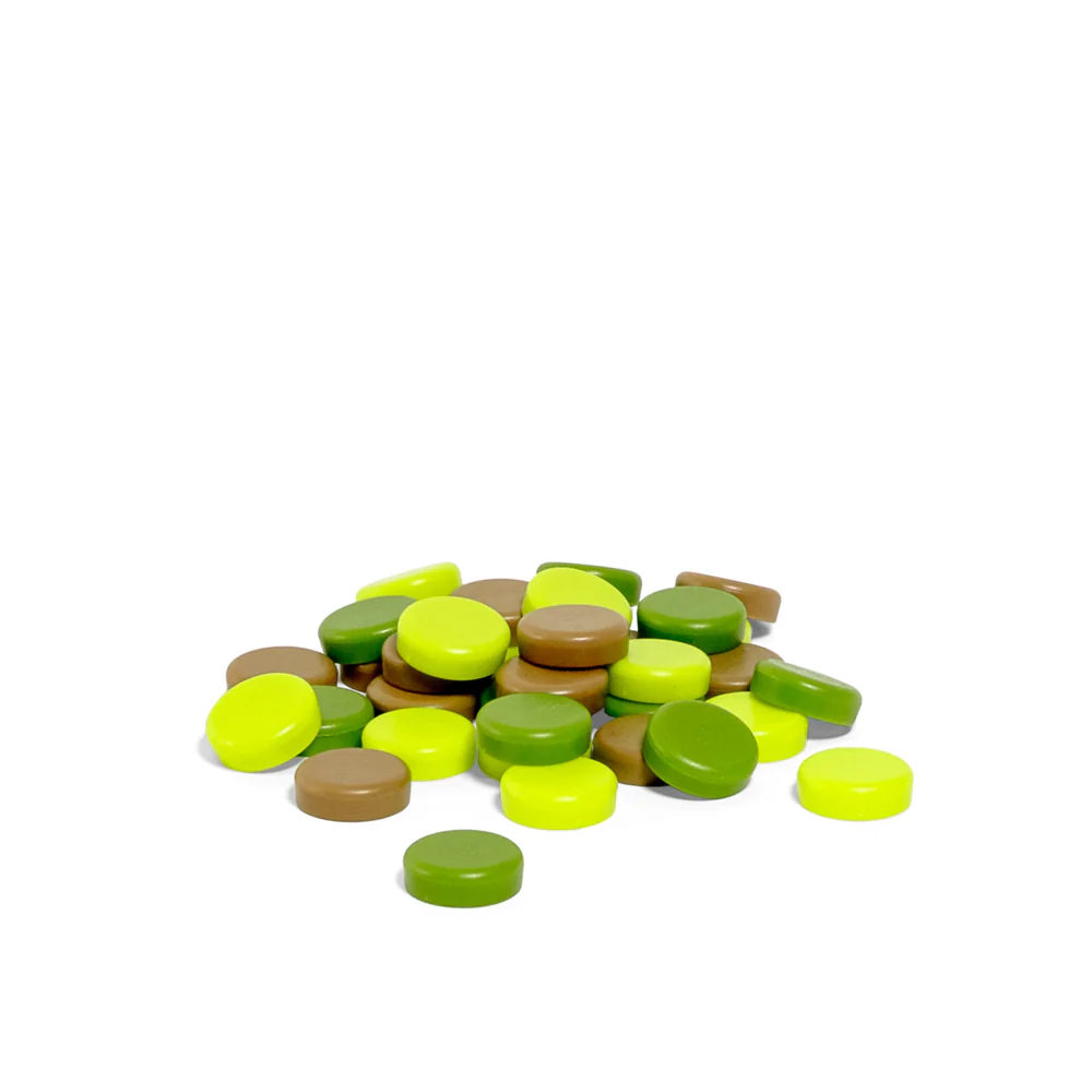 Makedo scru dot, wild things, groen, grijs, bouwen, educatief speelgoed, karton, recycle, makedo, kindergereedschap, wonderzolder.nl