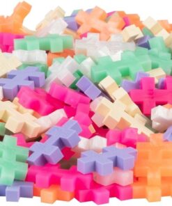 Plus-Plus tube pearl, plus-plus, bouwspeelgoed, bouwstenen, pearl, 100 stuks, 2d bouwen, 3d bouwen, duurzaam speelgoed, educatief speelgoed, wonderzolder.nl